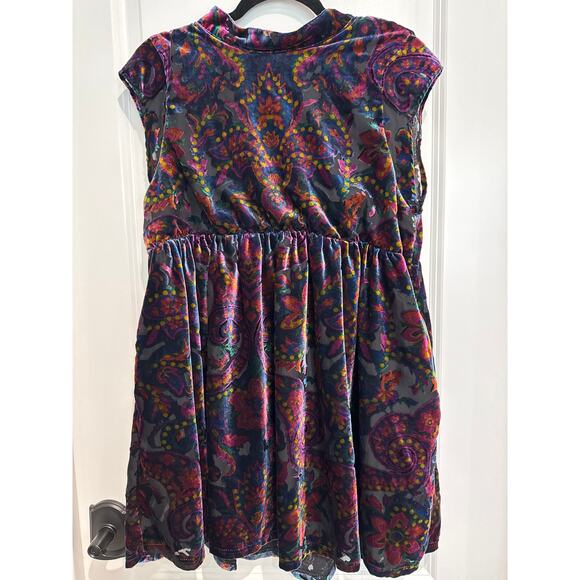 MSRP $168 NWT All The Time Velvet Mini Dress Size M | SAME DAY SHIP or NEXT DAY - Picture 5 of 9